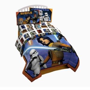 Star Wars Rebels 3 Piece Twin Sheet Set
